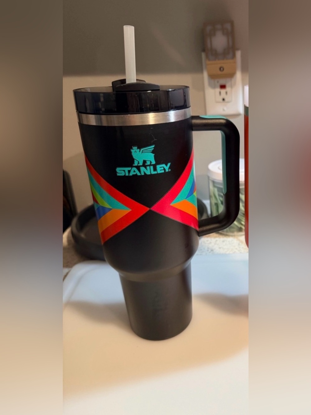 Stanley Black & Rainbow Tumbler